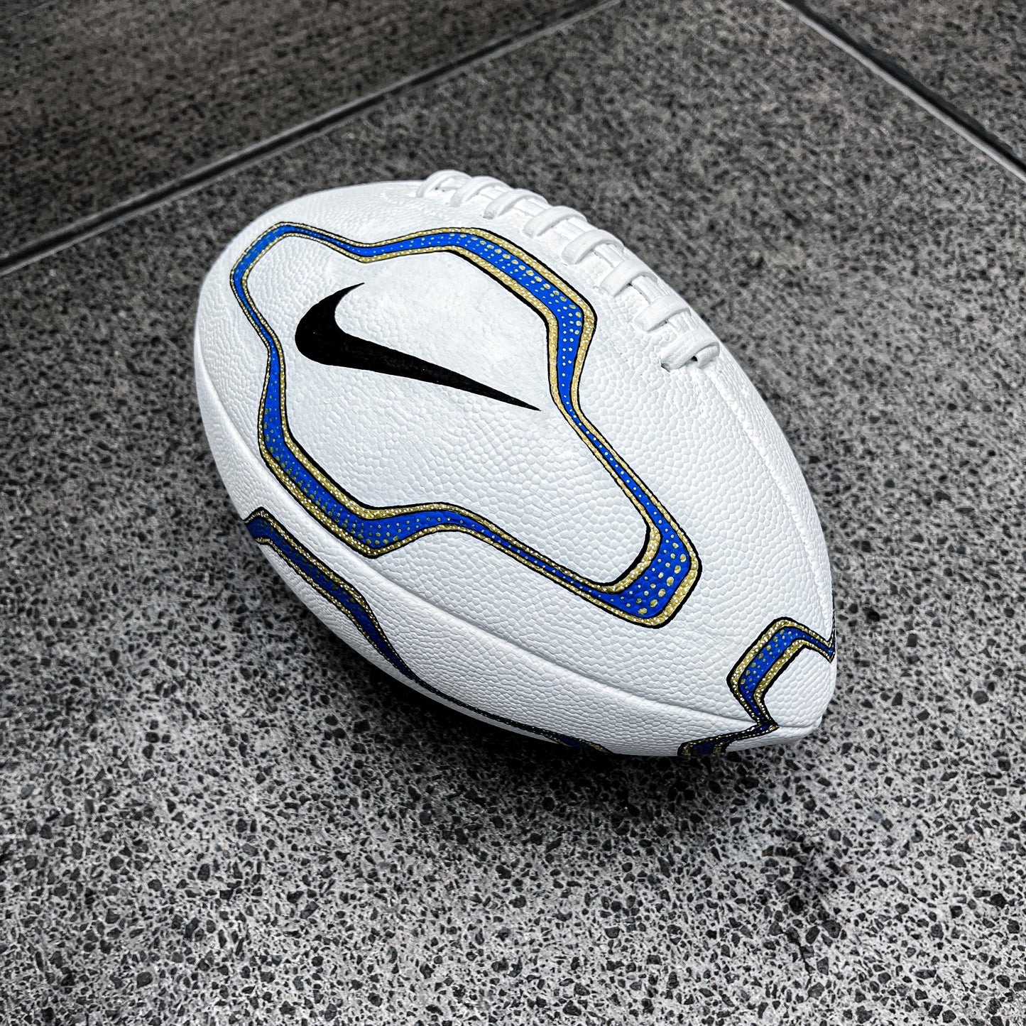 Hand-painted Nike Geo Merlin Football Football