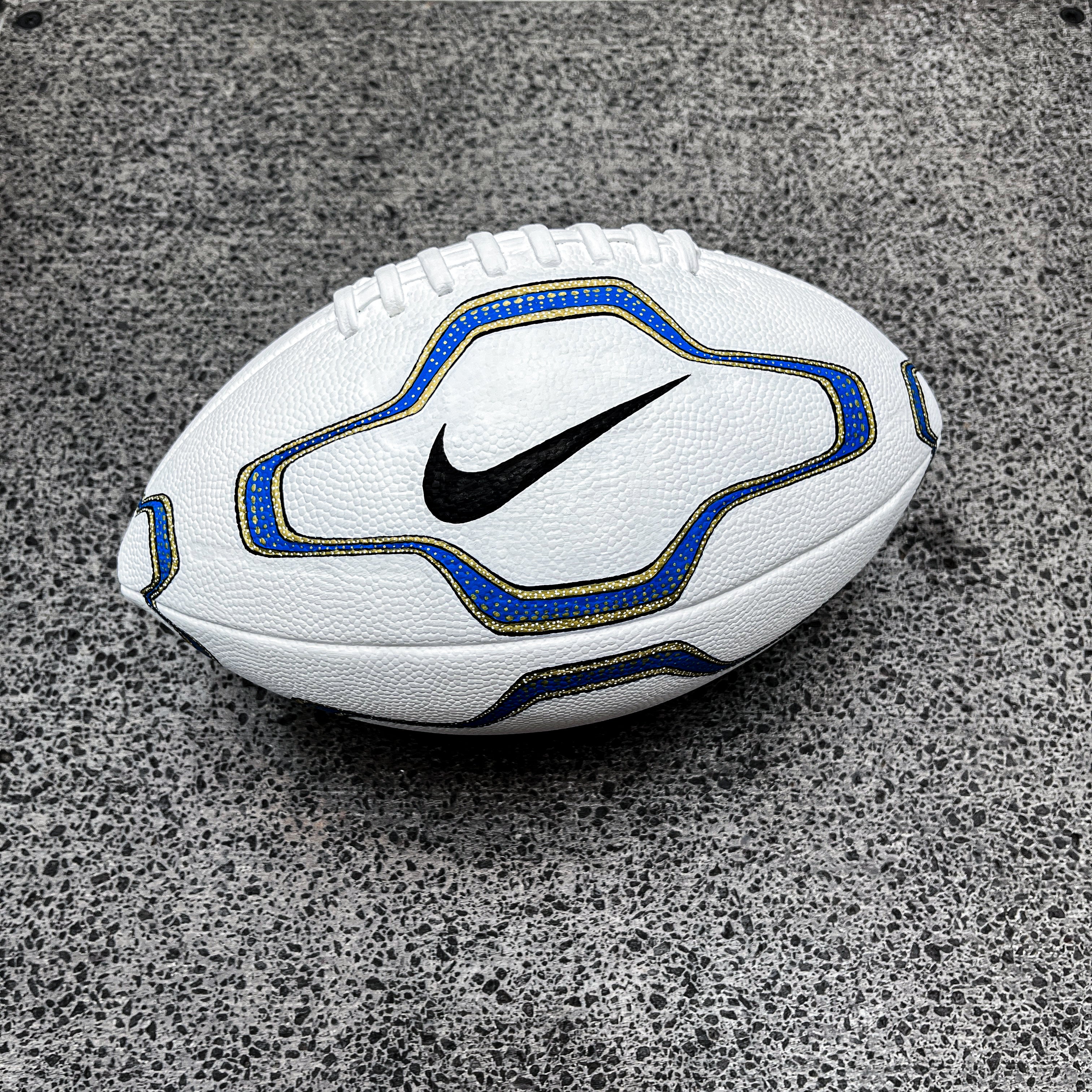 Hand painted Nike Geo Merlin Football Football Unlicensed FC