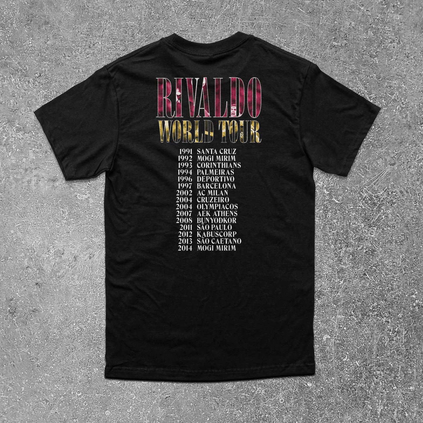 Rivaldo World Tour Tee