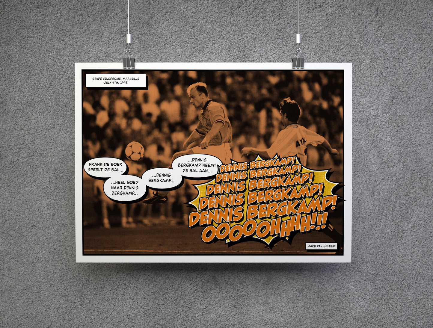 Dennis Bergkamp Poster