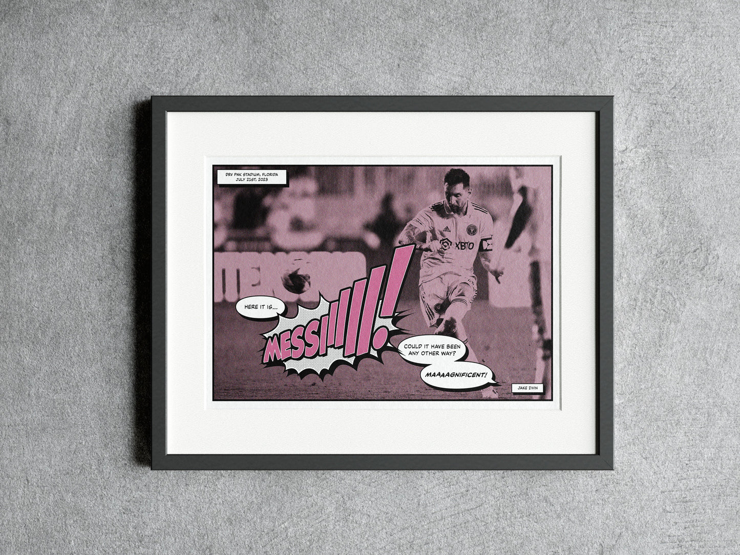 Lionel Messi Poster