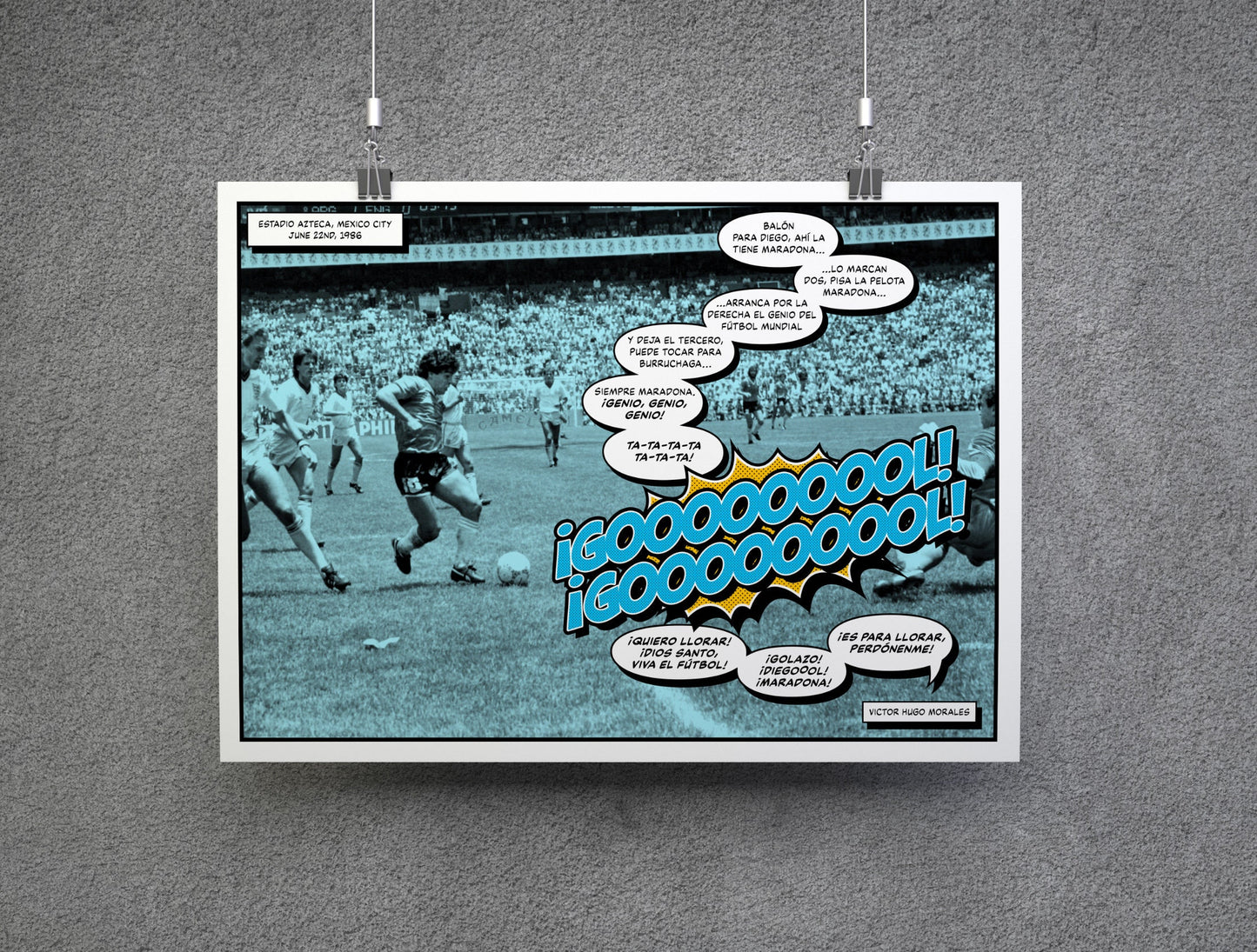 Diego Maradona Poster